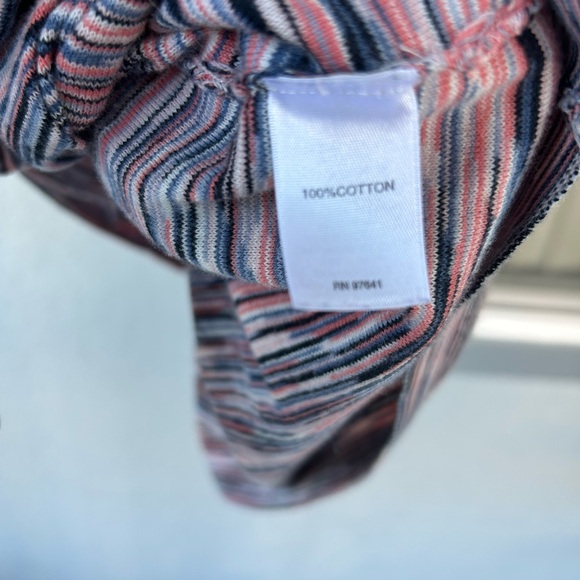 Pure Jill Oversized Lagenlook Cotton Pullover Lightweight Sweater Size M Petite - Picture 5 of 5